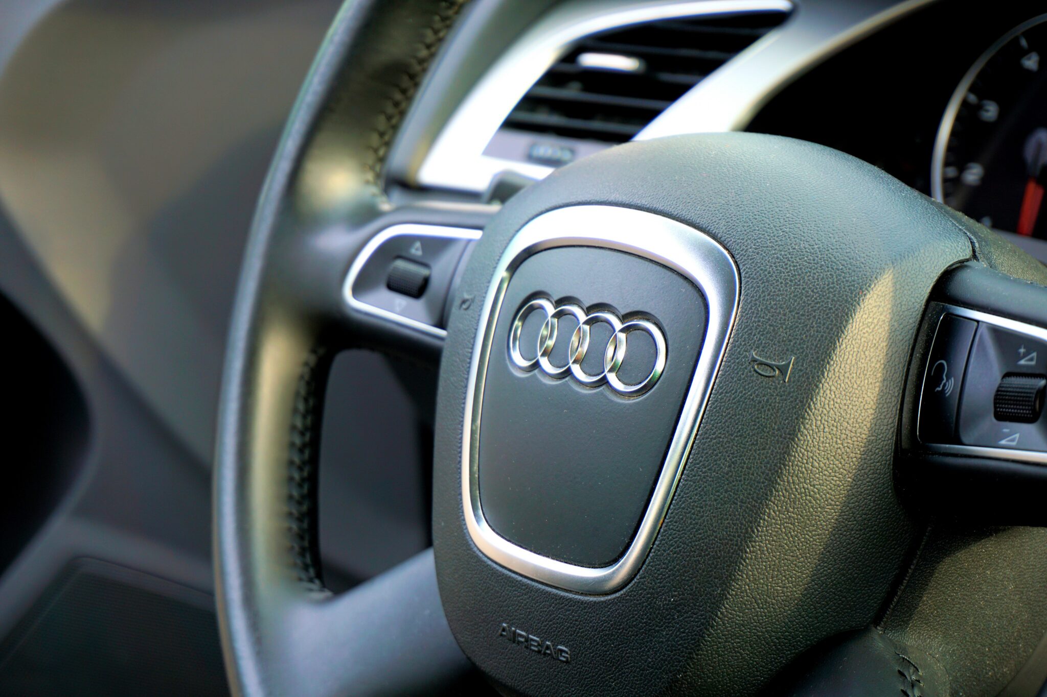 Clean Audi interior luxury cabin representing transmission diagnostics and repair at Shift Masters Transmissions Phoenix Arizona