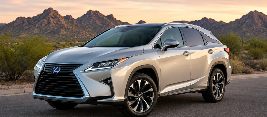 Lexus RX 450h SUV in Phoenix Arizona – transmission repair and service at Shift Masters Transmissions