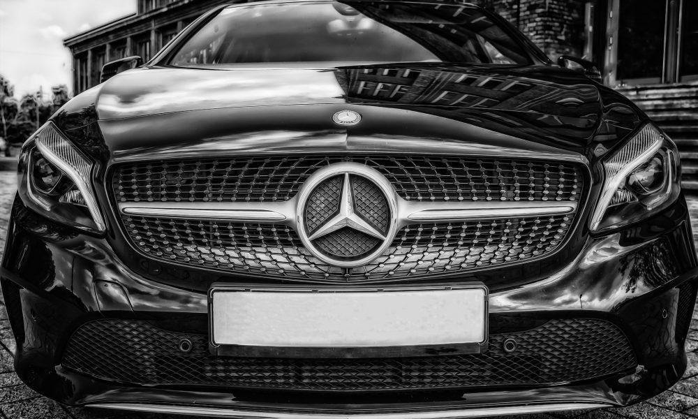 Sporty Mercedes-Benz front end representing expert transmission repair at Shift Masters Transmissions Phoenix Arizona